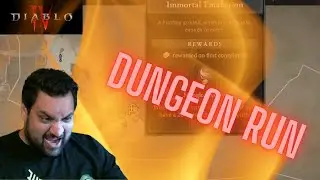 Diablo 4 | DUNGEON -  Immortal Emanation - Sorcerer gameplay