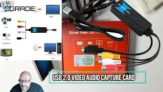 USB 2.0 Video Audio Capture Card