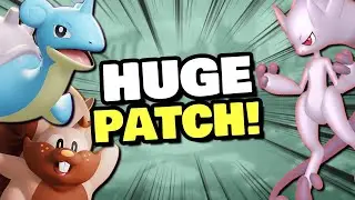 POKEMON UNITE HUGE PATCH! LAPRAS, GREEDENT, MEWTWO Y BUFFED E MUCH MORE!