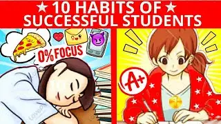 10 POWERFUL HABITS OF SUCCESSFUL STUDENTS || Secret Tips For Exam to Score Highest Marks| TOP TIPS ✨