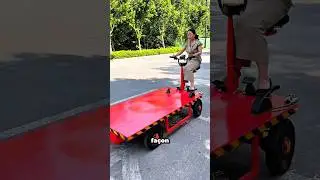 😱🚗 The car of the future drives in every direction! 