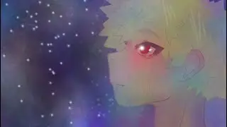 redraw of “a sad, cloudy, stargazing night” | sad bakugou speedpaint