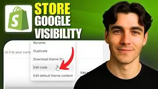 How To Make Shopify Store Appear On Google (Tutorial 2026)