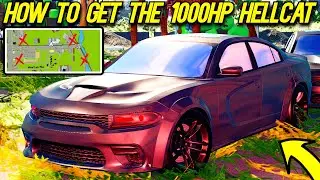 HOW TO GET THE NEW 1000HP HELLCAT IN THE JUPITER FLORIDA HALLOWEEN EVENT!