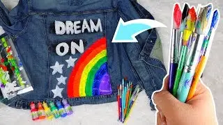 Custom Painting My Denim Jacket!