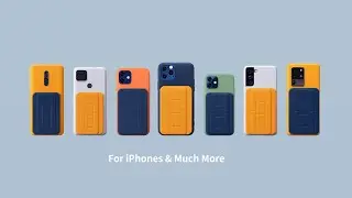 MagHolder: A Magnetic Wallet Stand for iPhone 12 & Much More