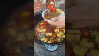 POTATOES with BEEF in a CAULDRON / КАРТОШКА с ГОВЯДИНОЙ в КАЗАНЕ #food #cooking #cookingfood #рецепт