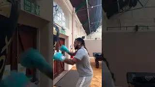 Been MONTHS since I gloved up. Hella rusty & unfit …… Admit it tho… Had you in the first half 🤣