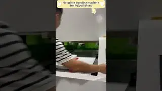 Save 35% loss for each bonding| Hot plate bonding machine for Polyethylene |Advanced Technology Best
