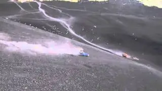 Volcano Boarding - 74 km/hr at Volcan Cerro Negro