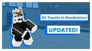 All Emotes in Randomizer, UPDATED! (V.0.1.7b)
