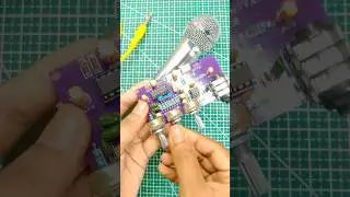 Microphone preamp circuit board 