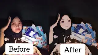 Mengedit foto menjadi Anime