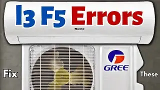 How to Easily Fix Gree Mini Split AC L3 & F5 Error Codes