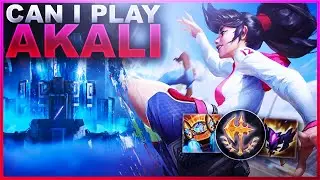 CAN I PULL OFF PLAYING... AKALI | League of Legends