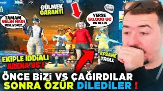 ÖNCE BİZİ VS ÇAĞIRDILAR - SONRA ÖZÜR DİLEDİLER - PUBG MOBİLE