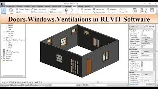 Doors, Windows, Ventilators in REVIT Software