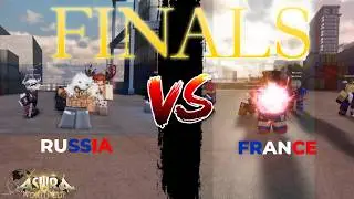 RUSSIA VS FRANCE ASURA WORLD CUP FINALS | Roblox