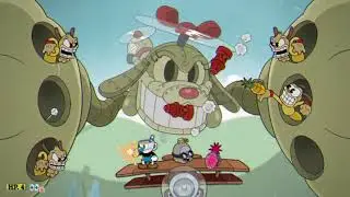 Cuphead DLC - The Howling aces Boss fight (SECRET PHASE ROUTE)