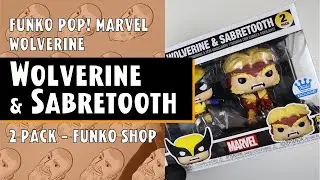 Wolverine & Sabretooth (2 pack) Funko Pop - Funko Shop  // Just One Pop Showcase