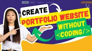 Simple Portfolio Website Without Html CSS and Javascript | Host For Free