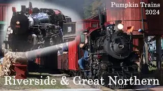 Riverside & Great Northern: 2024 Pumpkin Trains | ex-Zoo 1924 and 1916!