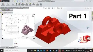 TUTORIAL SOLIDWORKS UNTUK PEMULA Part 1 || SEHARI LANGSUNG BISA !!! Mudahkan ??