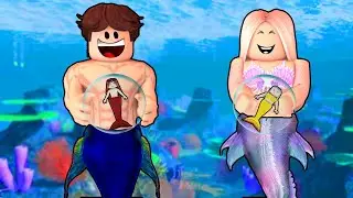 ENCONTRAMOS AS BEBÊS SEREIAS ESCONDIDAS! + DESAFIO DA FOTO ZUADA! - Roblox