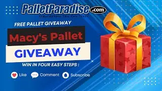 Pallet Paradise Macy's Pallet Giveaway
