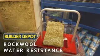 Rockwool Water Resistance at Builder Depot
