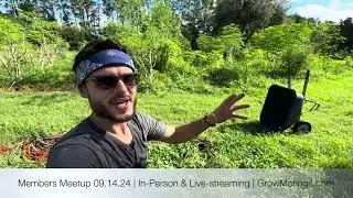 Fertilizing Fruit Orchard with Moringa Leaf Extract | Members Meetup 09.14.24
