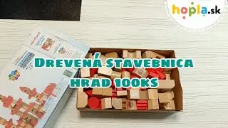 Drevená stavebnica - hrad | Rozvoj motoriky | Stavebnice | Skladačky #hracky #predeti #deti