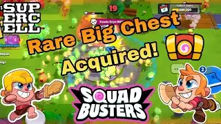 NEW SUPERCELL GAME! | SQUAD BUSTERS GAMEPLAY OFFICIAL LAUNCH | RARE BIG CHEST ACQUIRED!