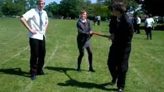 Nick and Stef Fighting