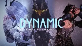 Dynamic Female Weather Idles [Skyrim Animation Mod]