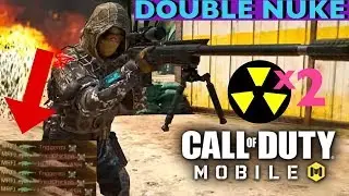 DOUBLE NUKE IN COD MOBILE!!! (SNIPER KILLS ONLY)  #UNDead