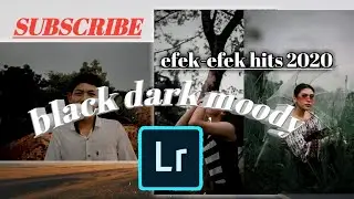 Tutorial cara mengedit foto anak hits 2020.(black dark moody)... XxReza..!!!!
