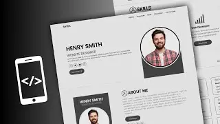 Full Responsive Personal Portfolio Website using HTML,CSS & JavaScript