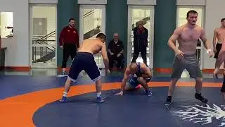 Ахсарбек Гулаев на ковре🤼‍♂️