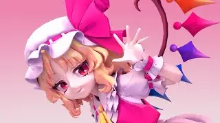 Scarlet God Requiem Flandre Scarlet! 【Touhou Blender animation】