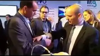 Naftali Bennett operates NIO New Intraosseous and Emergency Bandage