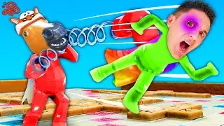 O JOGO da VIDA Mas com TROLLAGENS Engraçadas (Pummel Party)