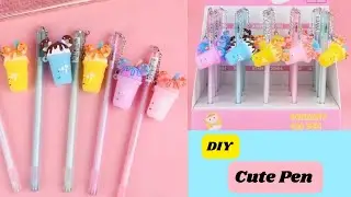 DIY Homemade Cute Pen / diy pen decoration idea / School Supplies/ art and craft /easy paper crafts