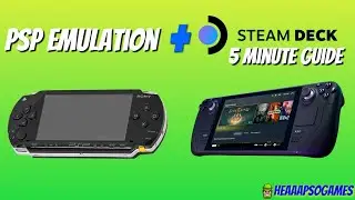 Steam Deck PSP Emulator 5 Minute Tutorial PPSSPP