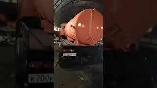 Ассенизаторское оборудование первый запуск после сборки