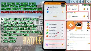 Rajanya Game Booster Full Fitur !!! Best Game Booster Full Fitur !!! Rekomendasi Game Booster 2020
