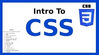 CSS Tutorial: Introduction to CSS | Web Development Tutorials