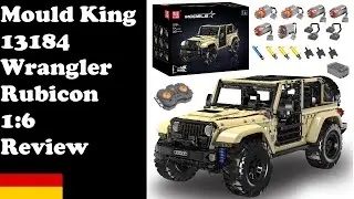 Technic Set des Jahres ? Mould King 13184 - Jeep Wrangler Rubicon - Review