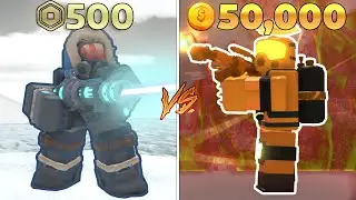 Cryomancer VS Golden Pyro | ROBLOX TDS