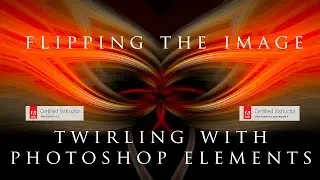 Photoshop Elements Tutorial How to Flip an image for Twirling #2